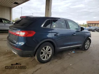 2017 Lincoln MKX Premiere with VIN 2LMPJ6JR5HBL21862, listed as a Copart auction lot 54555785 with 111,055 mi miles and Salvage title. Bid and sale history available at DreamBid. Image 3.