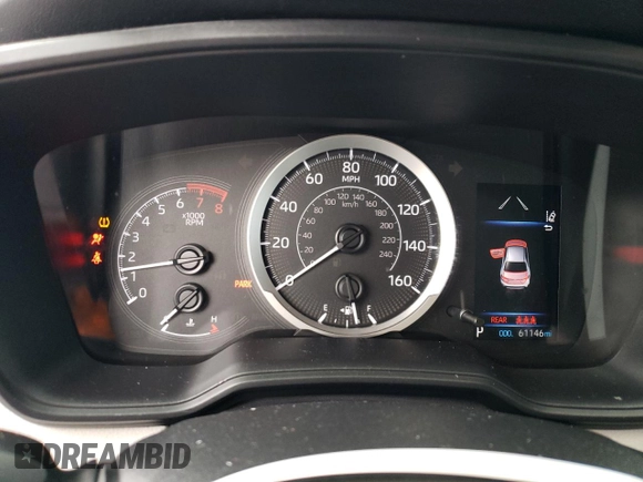 2021 Toyota Corolla LE with VIN 5YFEPMAE9MP230957, listed as a Copart auction lot 69807044 with 61,146 mi miles and Salvage Title. Bid and sale history available at DreamBid. Image 9.