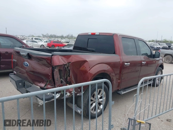 2015 Ford F-150 XL with VIN 1FTEW1CF5FKE70998, listed as a IAAI auction lot 41794930 with 189,769 mi miles and . Bid and sale history available at DreamBid. Image 4.