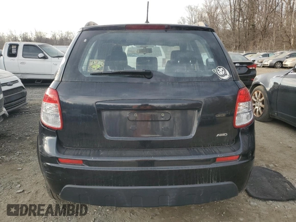 2012 Suzuki SX4 Crossover with VIN JS2YB5A38C6305451, listed as a Copart auction lot 46242015 with 138,017 mi miles and Salvage Title. Bid and sale history available at carsss.com. Image 6.