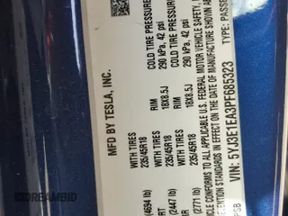 2023 Tesla Model 3 z VIN 5YJ3E1EA3PF685323, wystawiony jako Copart lot #53153905 z przebiegiem 23 242 mil mil oraz Szkoda całkowita • Salvage title. Historia ofert i sprzedaży dostępna na DreamBid. Obrazek 15.