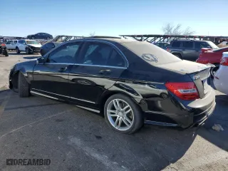 2012 Mercedes-Benz C-Class C 250 Sport with VIN WDDGF4HB8CR212225, listed as a Copart auction lot 88076975 with 124,543 mi miles and Salvage Title. Bid and sale history available at carsss.com. Image 2.