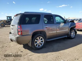 2013 GMC Yukon Denali with VIN 1GKS2EEF1DR124099, listed as a Copart auction lot 46895985 with 133,898 mi miles and Salvage Title. Bid and sale history available at carsss.com. Image 3.