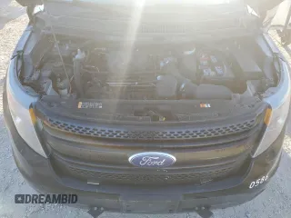 2014 Ford Utility Police Interceptor with VIN 1FM5K8AR7EGC26025, listed as a Copart auction lot 73310774 with 122,681 mi miles and Salvage Title. Bid and sale history available at carsss.com. Image 11.