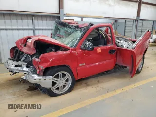 2005 Chevrolet Silverado 1500 LS with VIN 1GCEC14V15Z168676, listed as a Copart auction lot 85846434 with Not provided miles and Salvage title. Bid and sale history available at DreamBid. Image 1.