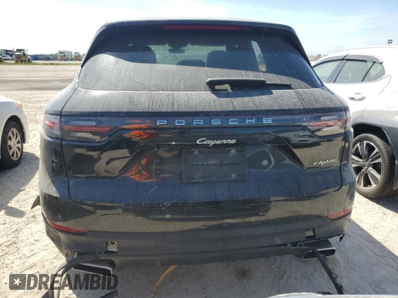 2019 Porsche Cayenne E-Hybrid with VIN WP1AE2AYXKDA50341, listed as a Copart auction lot 74524824 with Not provided miles and Non repairable. Bid and sale history available at DreamBid. Image 6.