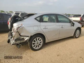 2019 Nissan Sentra SV with VIN 3N1AB7AP4KL612729, listed as a Copart auction lot 51519415 with 92,250 mi miles and Salvage Title. Bid and sale history available at DreamBid. Image 3.