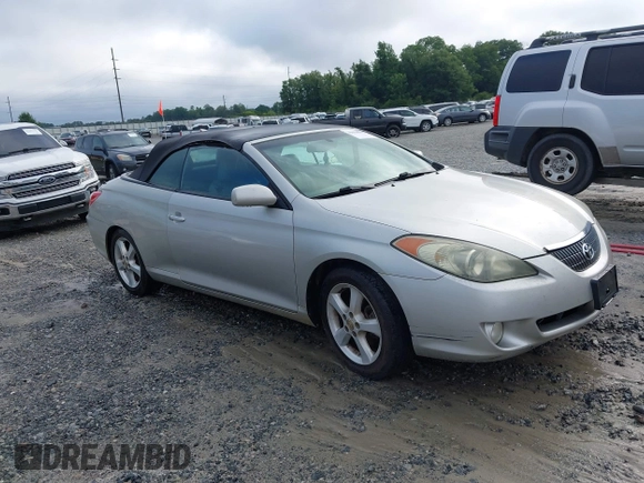 2005 Toyota Solara SE with VIN 4T1FA38P95U051485, listed as a IAAI auction lot 42618864 with 203,214 mi miles and . Bid and sale history available at DreamBid. Image 1.