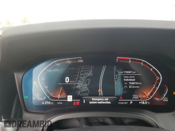 2021 BMW 3 Series 330i xDrive z VIN 3MW5R7J01M8B98681, wystawiony jako Copart lot #58473725 z przebiegiem 15 407 mil mil oraz Czysty tytuł • Clean title. Historia ofert i sprzedaży dostępna na DreamBid. Obrazek 9.