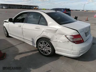 2009 Mercedes-Benz C-Class 3.0L Sport with VIN WDDGF54X79F213951, listed as a IAAI auction lot 38264904 with 1 mi miles. Bid and sale history available at carsss.com. Image 3.