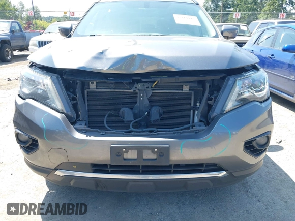 2018 Nissan Pathfinder SV z VIN 5N1DR2MM3JC669486, wystawiony jako IAAI lot #42419913 z przebiegiem 115 408 mil mil oraz . Historia ofert i sprzedaży dostępna na DreamBid. Obrazek 6.