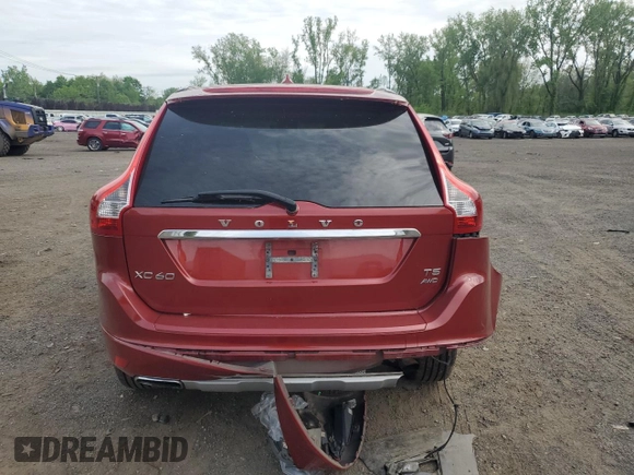 2016 Volvo XC60 T5 Premier с VIN YV4612RK0G2781900, выставлен на аукционе Copart как лот 56498505 с пробегом 220 711 миль миль и Списание • Salvage title. История ставок и продаж доступна на DreamBid. Изображение 6.
