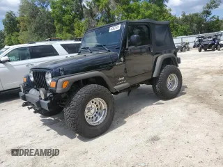2006 Jeep Wrangler Sport with VIN 1J4FA49S36P704481, listed as a Copart auction lot 48362505 with 122,600 mi miles and Salvage Title. Bid and sale history available at carsss.com. Image 1.