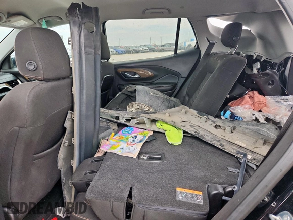 2019 GMC Terrain SLE with VIN 3GKALMEVXKL154684, listed as a Copart auction lot 58127115 with 94,865 mi miles and Salvage title. Bid and sale history available at DreamBid. Image 11.