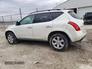 2006 Nissan Murano S with VIN JN8AZ08T96W419242, listed as a Copart auction lot 47344435 with Not Provided miles and Clean Title. Bid and sale history available at carsss.com. Image 2.