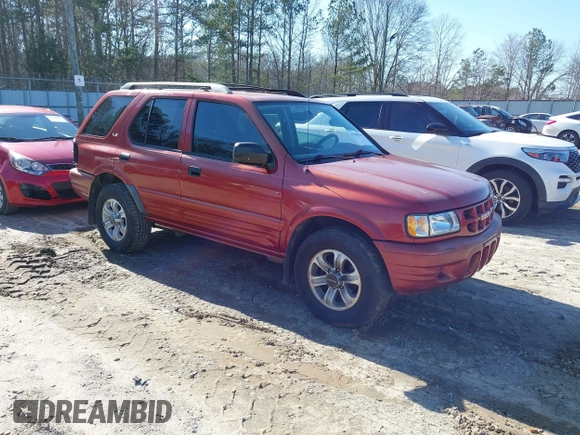 2001 Isuzu Rodeo S with VIN 4S2CK58W814326849, listed as a IAAI auction lot 41769624 with 366,460 mi miles and . Bid and sale history available at DreamBid. Image 1.