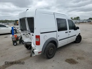 2010 Ford Transit Connect XLT with VIN NM0KS6BNXAT000034, listed as a Copart auction lot 54598985 with 133,444 mi miles and Salvage title. Bid and sale history available at DreamBid. Image 3.