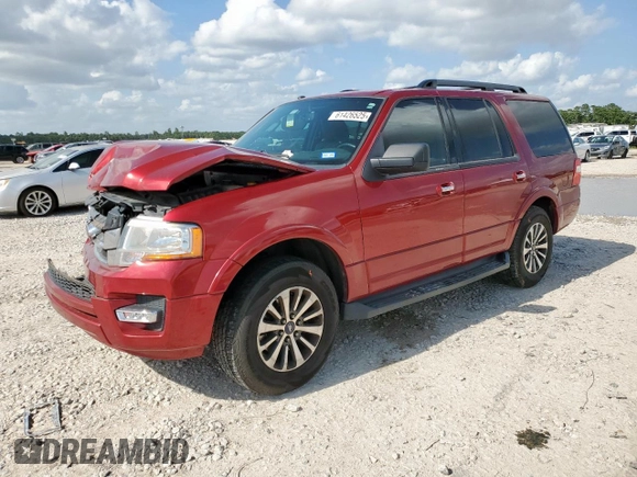 2017 Ford Expedition XLT with VIN 1FMJU1HT8HEA25610, listed as a Copart auction lot 61426525 with 141,409 mi miles and Salvage title. Bid and sale history available at DreamBid. Image 1.