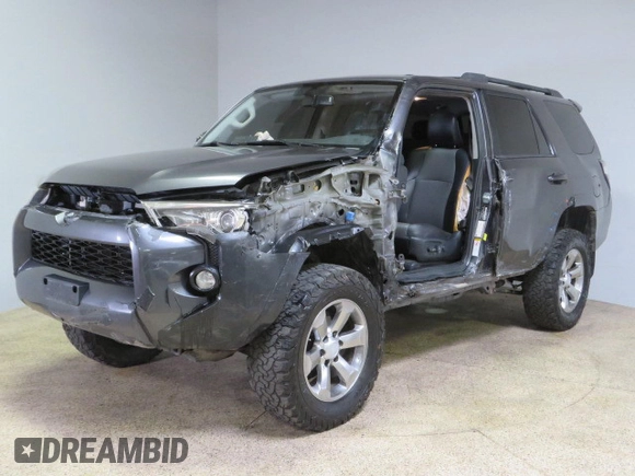 2018 Toyota 4Runner SR5 with VIN JTEBU5JR7J5606564, listed as a Copart auction lot 74289194 with 149,936 mi miles and Salvage Title. Bid and sale history available at carsss.com. Image 2.