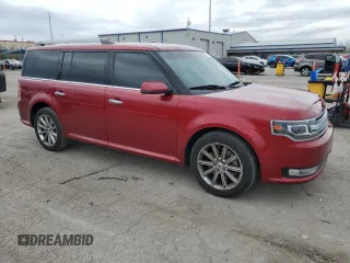 2013 Ford Flex Limited with VIN 2FMHK6D8XDBD32477, listed as a Copart auction lot 48798155 with 101,490 mi miles and Salvage Title. Bid and sale history available at carsss.com. Image 4.