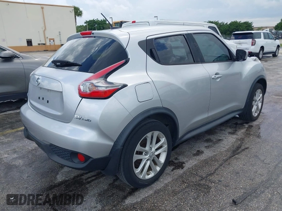 2016 Nissan Juke S with VIN JN8AF5MVXGT652238, listed as a IAAI auction lot 42768729 with 115,989 mi miles and . Bid and sale history available at DreamBid. Image 4.