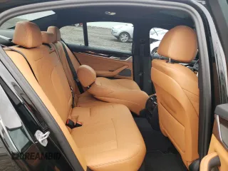 2023 BMW 5 Series 540i xDrive with VIN WBA73BJ09PWY20498, listed as a Copart auction lot 68099554 with 12,185 mi miles and Salvage Title. Bid and sale history available at carsss.com. Image 10.