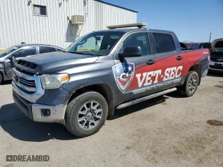 2015 Toyota Tundra 4WD Truck SR5 with VIN 5TFDY5F16FX428758, listed as a Copart auction lot 54232625 with 366,796 mi miles and Clean Title. Bid and sale history available at carsss.com. Image 1.