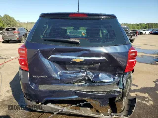 2017 Chevrolet Equinox LS z VIN 2GNALBEK6H1565023, wystawiony jako Copart lot #52769845 z przebiegiem 110 723 mil mil oraz Szkoda całkowita • Salvage title. Historia ofert i sprzedaży dostępna na DreamBid. Obrazek 6.
