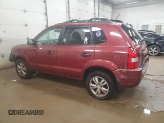 2009 Hyundai Tucson GLS with VIN KM8JM12B99U002621, listed as a Copart auction lot 72381084 with 183,797 mi miles and Clean Title. Bid and sale history available at carsss.com. Image 2.