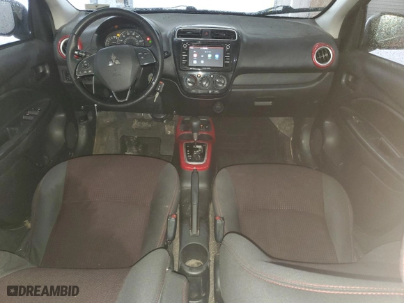 2019 Mitsubishi Mirage GT with VIN ML32A5HJ9KH006385, listed as a Copart auction lot 85644044 with 111866 miles and Salvage Title. Bid and sale history available at carsss.com. Image 8.