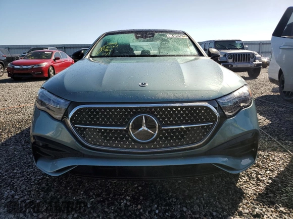2024 Mercedes-Benz E-Class E 350 with VIN W1KLF4HB0RA026393, listed as a Copart auction lot 74726784 with 762 mi miles and Non Repairable. Bid and sale history available at carsss.com. Image 5.