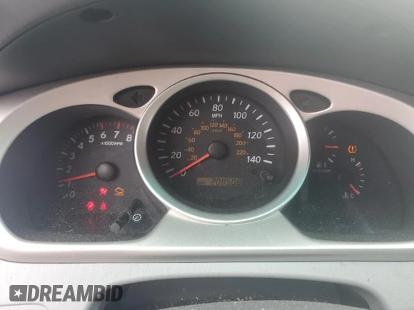 2004 Toyota Highlander z VIN JTEGP21A940036204, wystawiony jako Copart lot #59156595 z przebiegiem 208 508 mil mil oraz Czysty tytuł • Clean title. Historia ofert i sprzedaży dostępna na DreamBid. Obrazek 9.