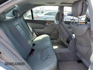2000 Mercedes-Benz S 320/430/500 with VIN WDBNG75J4YA041795, listed as a Copart auction lot 62033745 with Not provided miles and Salvage title. Bid and sale history available at DreamBid. Image 10.