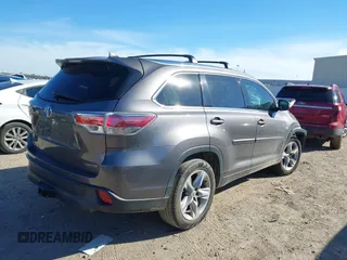 2015 Toyota Highlander Limited with VIN 5TDYKRFH0FS067881, listed as a IAAI auction lot 41272012 with 94,423 mi miles and . Bid and sale history available at DreamBid. Image 4.
