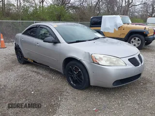 2006 Pontiac G6 6-Cyl z VIN 1G2ZG558064154096, wystawiony jako IAAI lot #41987316 z przebiegiem 221 130 mil mil oraz . Historia ofert i sprzedaży dostępna na DreamBid. Obrazek 1.