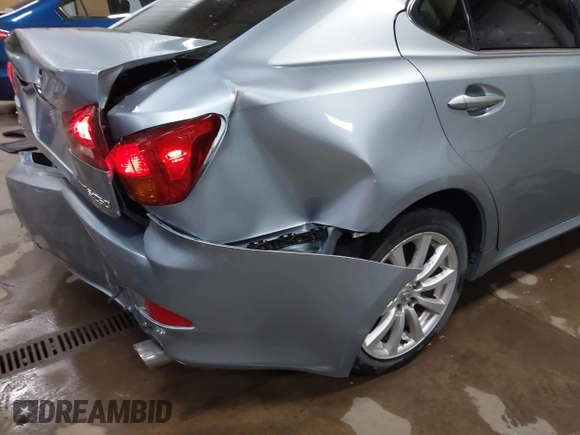 2008 Lexus IS 250 with VIN JTHCK262682024667, listed as a IAAI auction lot 41830278 with 239,124 mi miles and . Bid and sale history available at DreamBid. Image 17.