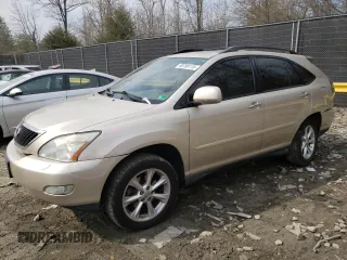 2008 Lexus RX with VIN 2T2HK31U08C092109, listed as a Copart auction lot 49700115 with 247,497 mi miles and Salvage Title. Bid and sale history available at carsss.com. Image 1.