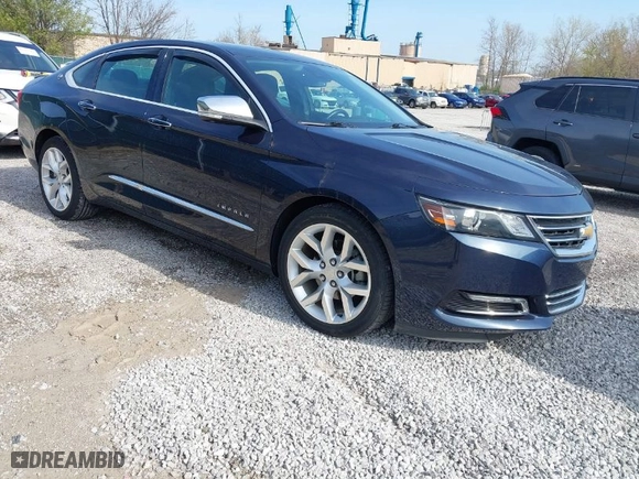 2015 Chevrolet Impala LTZ with VIN 2G1165S31F9237126, listed as a IAAI auction lot 41871382 with 20,286 mi miles. Bid and sale history available at carsss.com. Image 1.