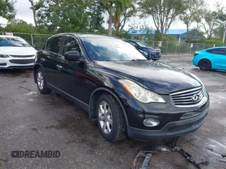 2010 Infiniti EX Journey with VIN JN1AJ0HP3AM700286, listed as a IAAI auction lot 40741257 with 79,688 mi miles. Bid and sale history available at carsss.com. Image 1.