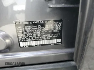 2023 Honda HR-V LX with VIN 3CZRZ2H30PM707849, listed as a Copart auction lot 56337495 with 26,589 mi miles and Salvage title. Bid and sale history available at DreamBid. Image 13.