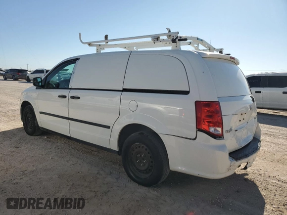 2013 Ram Cargo Van Tradesman with VIN 2C4JRGAG4DR649472, listed as a Copart auction lot 81224274 with 168,913 mi miles and Salvage Title. Bid and sale history available at carsss.com. Image 2.