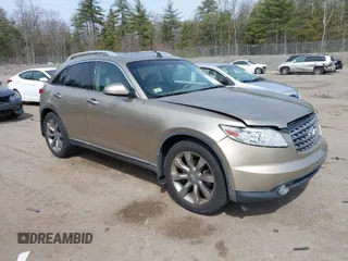 2004 Infiniti FX35 with VIN JNRAS08WX4X218029, listed as a IAAI auction lot 42056098 with 176,855 mi miles. Bid and sale history available at carsss.com. Image 1.