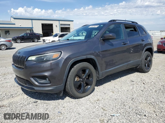 2019 Jeep Cherokee Latitude Plus with VIN 1C4PJLLB9KD338776, listed as a Copart auction lot 50839025 with 70,221 mi miles and Salvage title. Bid and sale history available at DreamBid. Image 1.