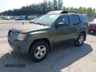 2005 Nissan Xterra S with VIN 5N1AN08W45C606207, listed as a IAAI auction lot 42116305 with 167,633 mi miles. Bid and sale history available at carsss.com. Image 2.