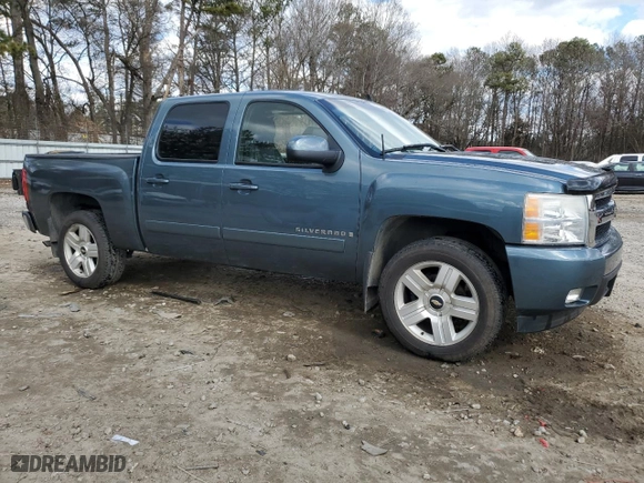 2007 Chevrolet Silverado 1500 LTZ with VIN 2GCEK13M071624464, listed as a Copart auction lot 41727645 with 188,180 mi miles and Salvage Title. Bid and sale history available at carsss.com. Image 4.