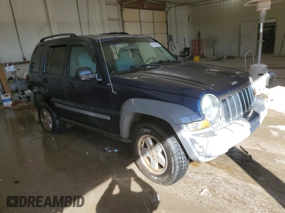 2005 Jeep Liberty Sport with VIN 1J4GL48K65W592215, listed as a Copart auction lot 83214884 with 251,359 mi miles and Salvage Title. Bid and sale history available at carsss.com. Image 4.