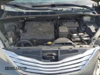 2011 Toyota Sienna XLE AAS with VIN 5TDYK3DC5BS094699, listed as a Copart auction lot 61583905 with 245,035 mi miles and Salvage title. Bid and sale history available at DreamBid. Image 12.