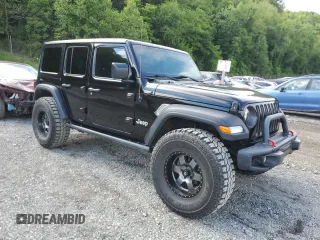 2018 Jeep Wrangler Unlimited Sport S z VIN 1C4HJXDG8JW166409, wystawiony jako Copart lot #59148795 z przebiegiem 41 222 mil mil oraz Czysty tytuł • Clean title. Historia ofert i sprzedaży dostępna na DreamBid. Obrazek 4.