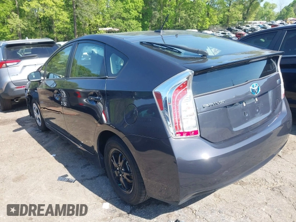 2015 Toyota Prius Four with VIN JTDKN3DU0F0435747, listed as a IAAI auction lot 42063503 with 85,932 mi miles. Bid and sale history available at carsss.com. Image 3.