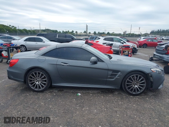 2018 Mercedes-Benz SL 550 with VIN WDDJK7DA8JF053558, listed as a IAAI auction lot 41362569 with 68,339 mi miles and . Bid and sale history available at DreamBid. Image 14.